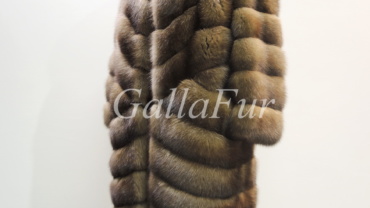 Шуба из меха соболя